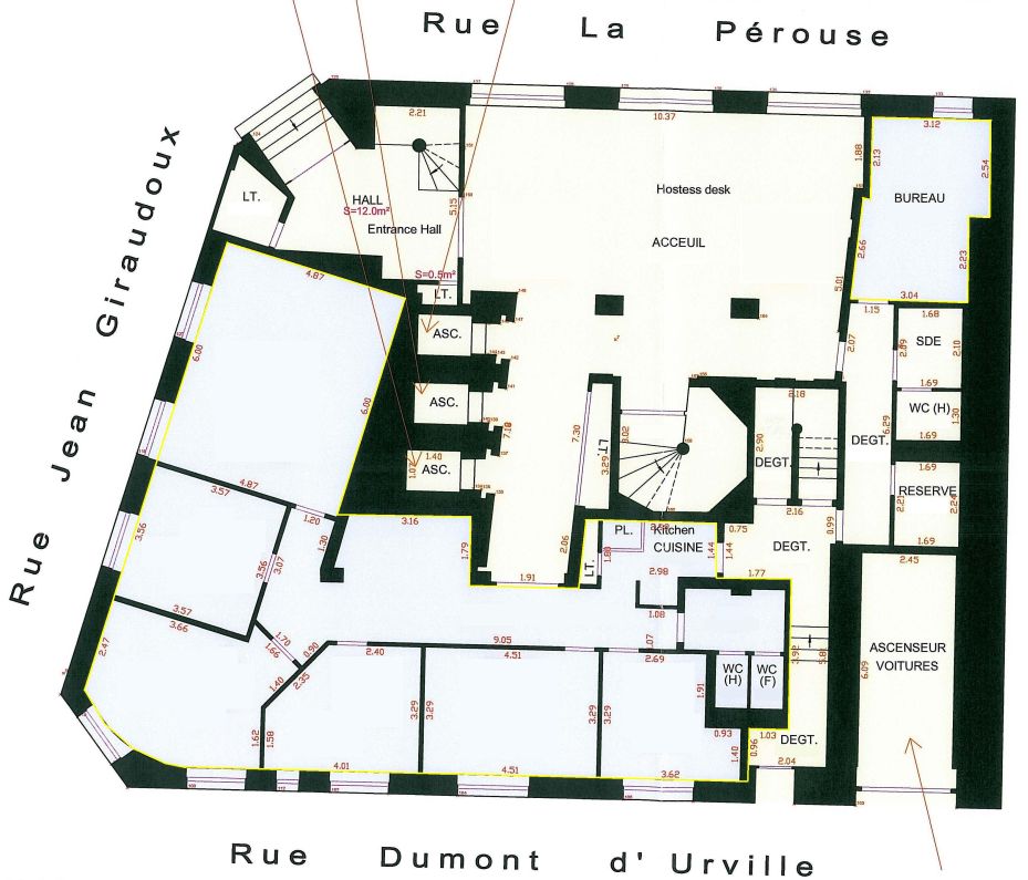 Bureau Paris 1106m² Location bureau Paris OLBUR2427450 16